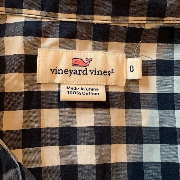 3 for $30! Vineyard wine checked button down top - Picture 4 of 12